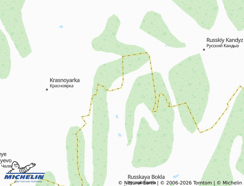 MICHELIN-Landkarte Zemskov - ViaMichelin