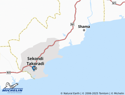 MICHELIN Esikado map - ViaMichelin