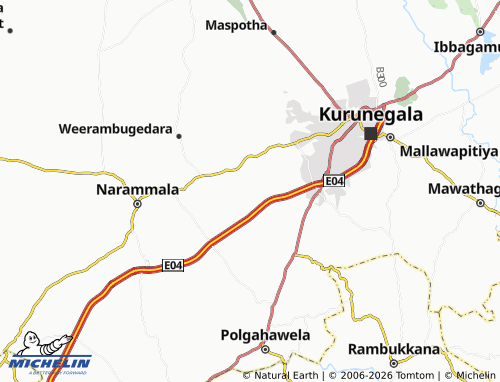 Mapa MICHELIN Thammita2 - ViaMichelin