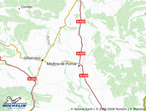 MICHELIN Miñón map - ViaMichelin