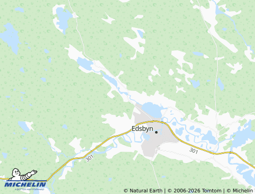 MICHELIN-Landkarte Ullungsfors - ViaMichelin