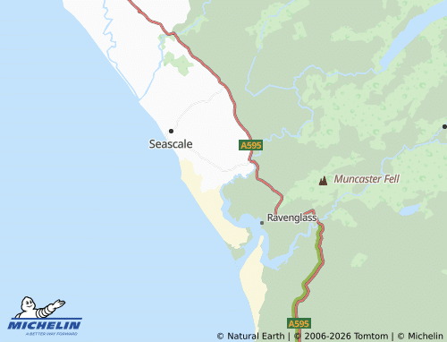 Carte MICHELIN Drigg and Carleton - ViaMichelin