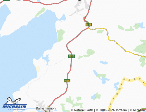 Carte MICHELIN Ballintra - ViaMichelin