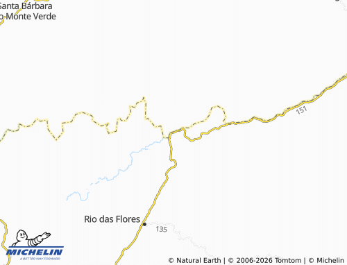 Mappa MICHELIN Manuel Duarte - ViaMichelin