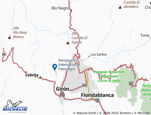 MICHELIN Las Hamacas map - ViaMichelin