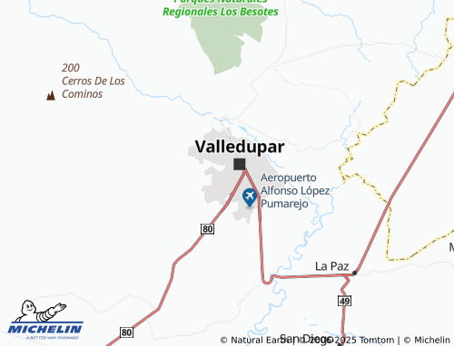 MICHELIN El Cerrito map - ViaMichelin