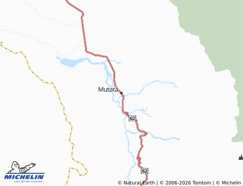 Carte MICHELIN Mutatá - ViaMichelin