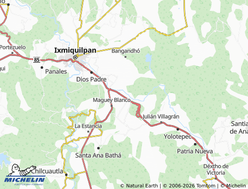 MICHELIN Taxadho map - ViaMichelin