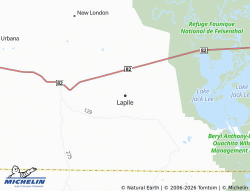 Mapa MICHELIN Lapile - ViaMichelin