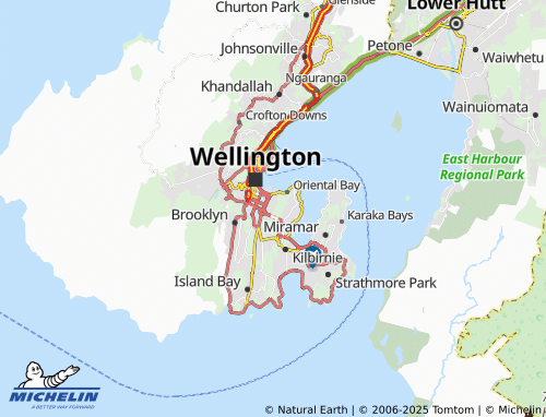 MICHELIN Mount Victoria map - ViaMichelin