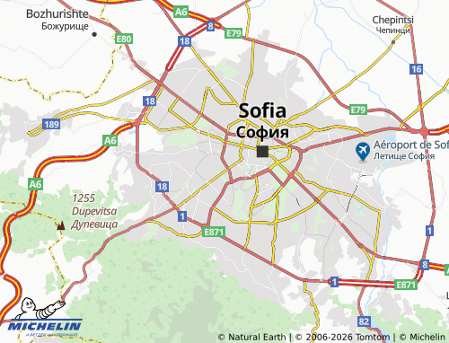 Mappa MICHELIN Rayon Krasno selo - ViaMichelin