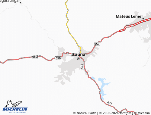 Mapa MICHELIN Das Graças - ViaMichelin