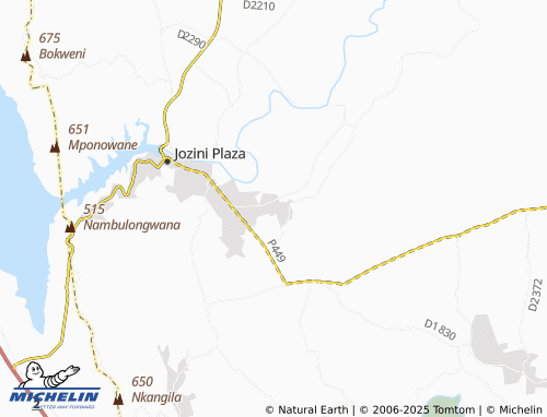 MICHELIN Banjana map - ViaMichelin