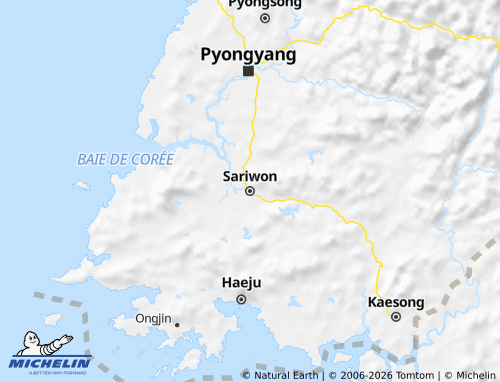 Mapa MICHELIN Hwanghae-Bukto - ViaMichelin