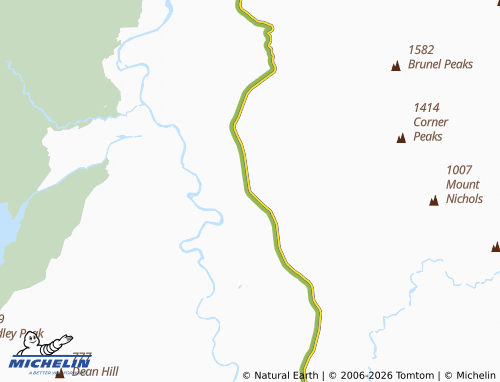 Mapa MICHELIN Blackmount - ViaMichelin