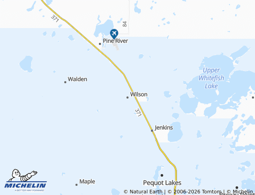 Mapa MICHELIN Wilson - ViaMichelin
