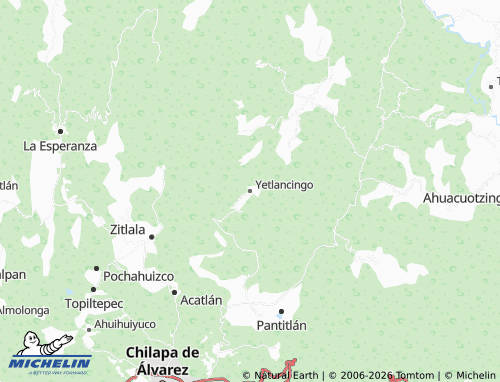 Carte MICHELIN Yetlancingo - ViaMichelin