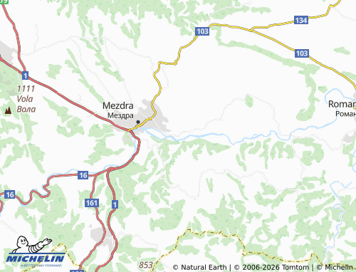 Mappa MICHELIN Brusen - ViaMichelin