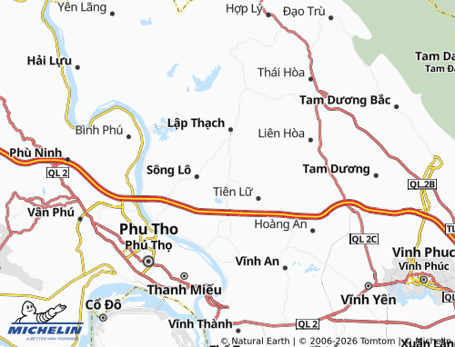 Mapa MICHELIN Xuân Lôi - ViaMichelin