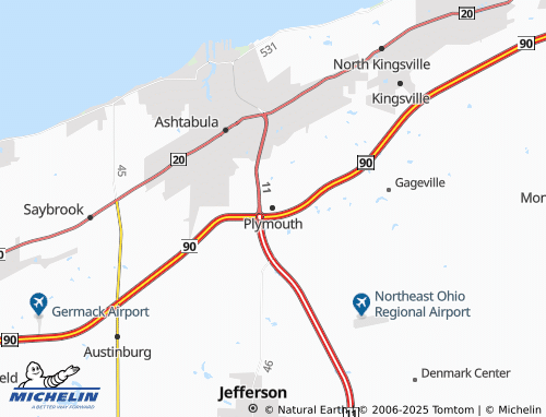 MICHELIN Plymouth map - ViaMichelin