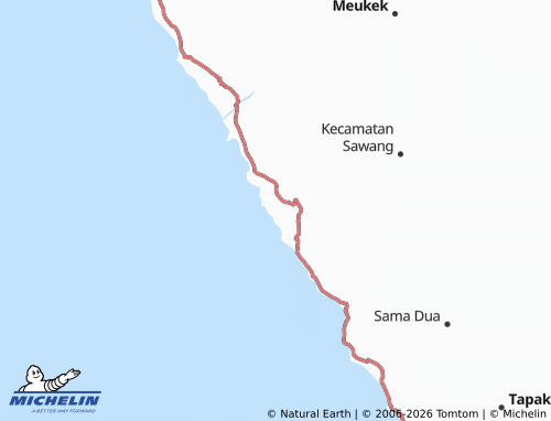 Mappa MICHELIN Sawang Bau - ViaMichelin