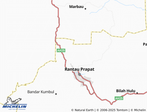 MICHELIN Kampung Baru map - ViaMichelin