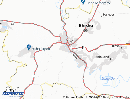 MICHELIN Ginsberg map - ViaMichelin