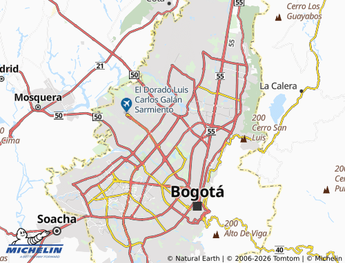 Mappa MICHELIN El Laurel - ViaMichelin