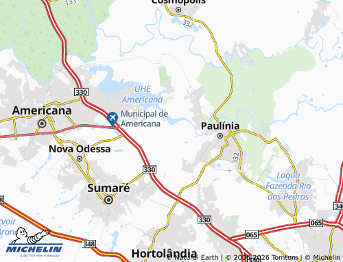 Mapa MICHELIN Parque da Represa - ViaMichelin