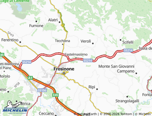 Mappa MICHELIN Castelmassimo - ViaMichelin