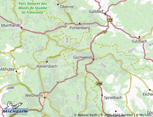 MICHELIN Brandhof map - ViaMichelin