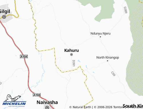 MICHELIN Kahuru map - ViaMichelin