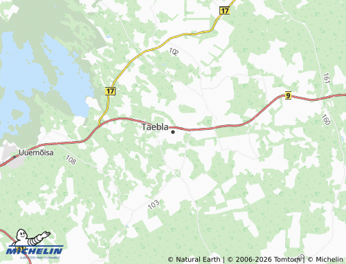 Mapa MICHELIN Taebla - ViaMichelin