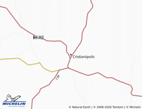 MICHELIN Cristianópolis map - ViaMichelin