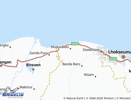 Mappa MICHELIN Tumpok Beurandang - ViaMichelin