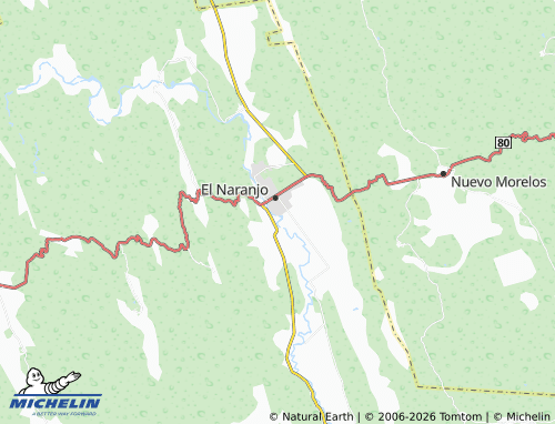 MICHELIN El Naranjito map - ViaMichelin