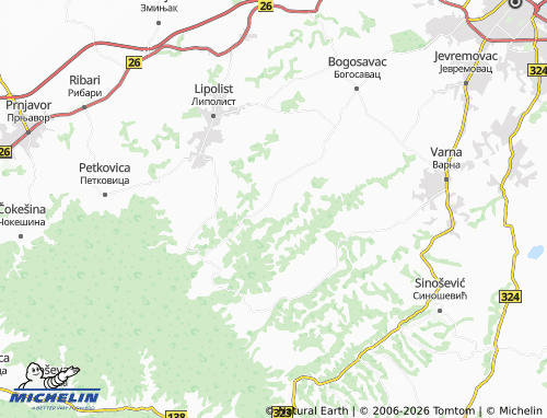 Carte MICHELIN Culjković - ViaMichelin