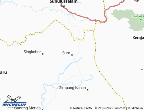 MICHELIN Suro map - ViaMichelin