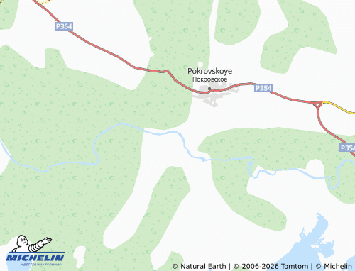 MICHELIN-Landkarte Perebor - ViaMichelin