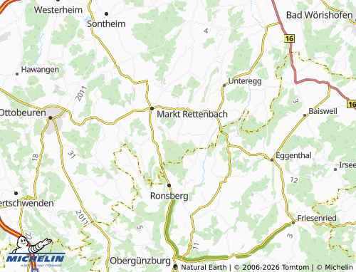 Mappa MICHELIN Wineden - ViaMichelin