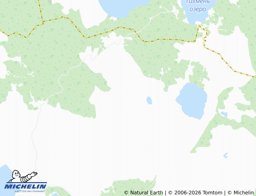 Carte MICHELIN Zaozer'ye - ViaMichelin