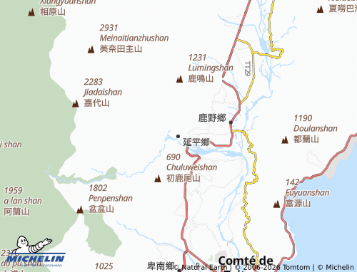 Mapa MICHELIN yan ping xiang - ViaMichelin