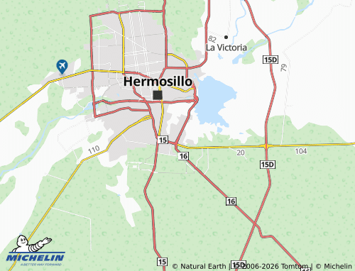 MICHELIN Lomas del Sur map - ViaMichelin