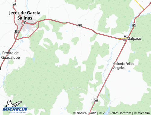 MICHELIN El Magueyito de Abajo map - ViaMichelin
