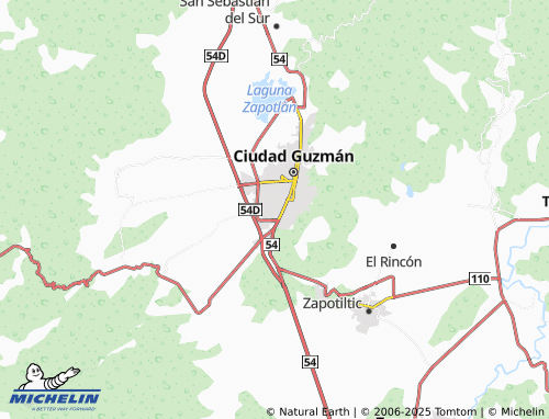 MICHELIN 20 de Noviembre map - ViaMichelin
