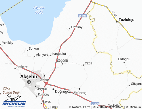 MICHELIN Yaşarlar map - ViaMichelin