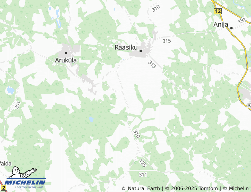 MICHELIN Peningi map - ViaMichelin