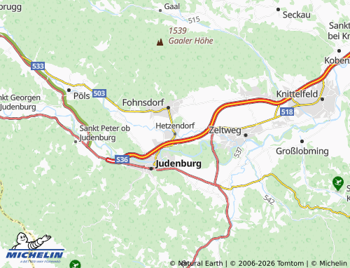 MICHELIN Hetzendorf map - ViaMichelin
