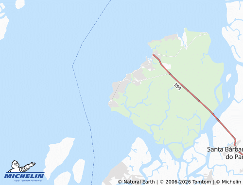 Mappa MICHELIN Mangueiras - ViaMichelin