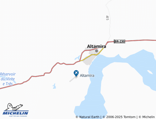 MICHELIN Bela Vista map - ViaMichelin